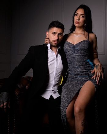 Francis y Mile trabajadores sexuales pareja