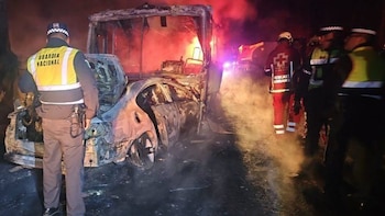 Cuatro muertos por choque entre