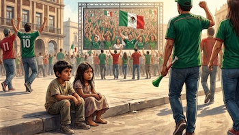 Iglesia católica pide no descuidar a las infancias de México por la “fiebre mundialista”