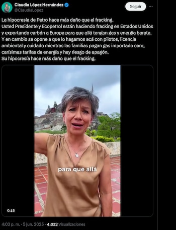 La precandidata sostuvo que el