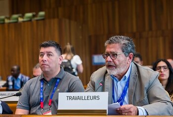 Gerardo Martínez habla en la