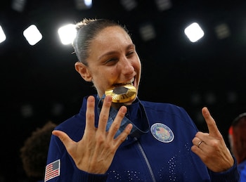 Diana Taurasi ganó seis medallas de oro con la selección de Estados Unidos en los Juegos Olímpicos (REUTERS/Brian Snyder/File Photo)