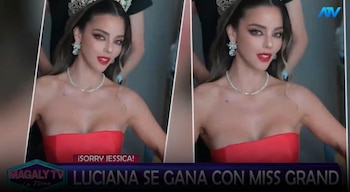 “Se le viene la competencia a la Newton”: Magaly Medina analiza el nuevo papel de Luciana Fuster. Captura: Magaly TV La Firme.