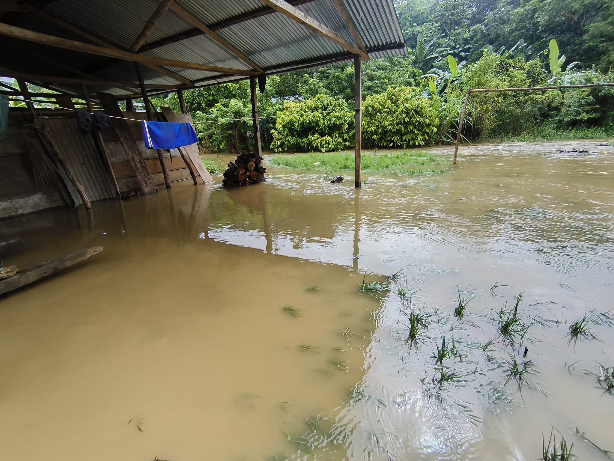 La emergencia por lluvias en Alta Verapaz, Guatemala deja 17,388 afectados y tres fallecidos