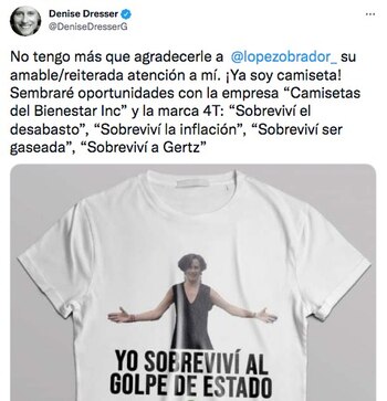 (Foto: Twitter/@DeniseDresserG)