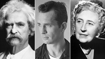 Mark Twain, Jack Kerouac y