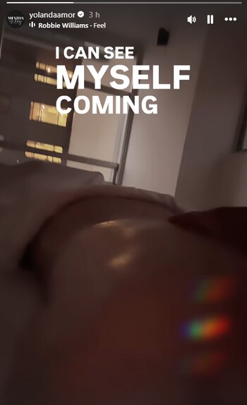 (Captura de pantalla Instagram: @yolandaamor)