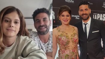 Sebastián Monteghirfo y Stephie Jacobs