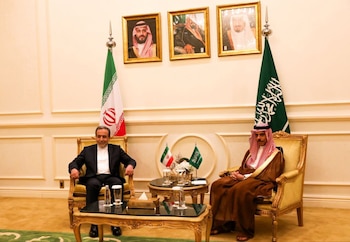 10/05/2025 May 10, 2025, Jeddah, Saudi Arabia: Iranian Foreign Minister ABBAS ARAGHCHI (L) and Saudi Arabia's Foreign Minister FAISAL BIN FARHAN AL SAUD (R) during a meeting in Jeddah.
POLITICA
Iranian Foreign Ministry / Zuma Press / Europa Pre