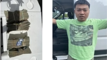 En la foto, el acusado