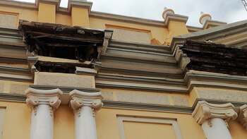 La fachada de un edificio