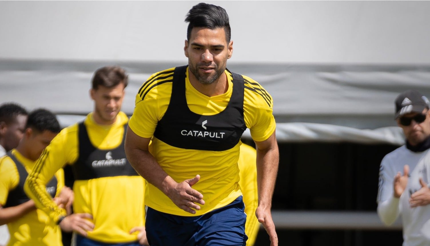 Falcao García debutaría con Millonarios en los amistosos frente a River Plate y Boca Juniors - crédito Millonarios FC