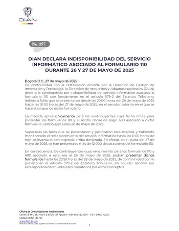 La Dian presenta dificultades en