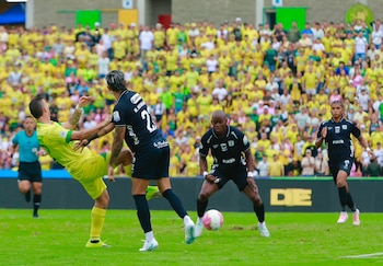 Bucaramanga y América empataron a un gol en el partido jugado en la fecha 15 de la Liga BetPlay 2026-II - crédito Colprensa