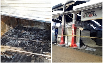 Las pérdidas producto del incendio