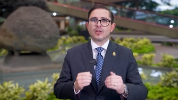 Costa Rica impulsa leyes para enfrentar bandas y reforzar la seguridad nacional (Captura de pantalla de la transmisión en directo)