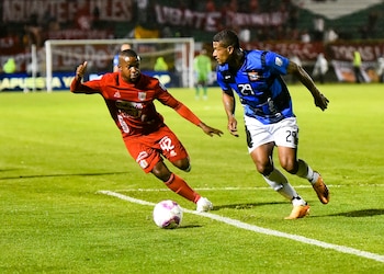 El partido Boyacá Chicó vs.