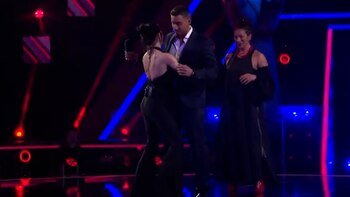 Lali enseñó a NIco Occhiato