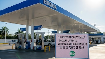 El Gobierno de Guatemala iniciará la venta voluntaria de gasolina E10 el 22 de agosto de 2026