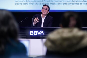 El director de BBVA Research y economista jefe de Grupo BBVA, Jorge Sicilia, en una imagen de archivo. (EFE/Juan Carlos Hidalgo).