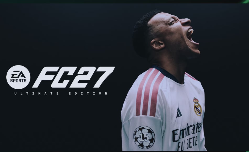 Kylian Mbappé, delantero francés, es la imagen principal de la portada de esta edición. (EA Sports FC 27)