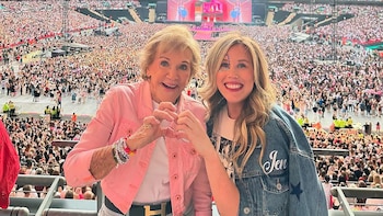 Una anciana de 90 años