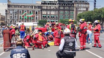 Así fue el protocolo de