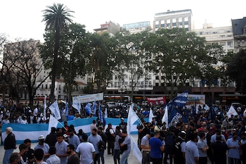 Los organizadores anticiparon el acto