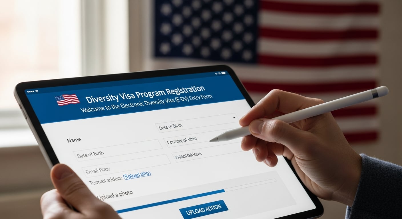 La Lotería de Visas de Diversidad admitió en 2025 más de 8 millones de solicitudes y garantizó residencia a 55 mil personas de países con baja inmigración hacia Estados Unidos (Imagen Ilustrativa Infobae)