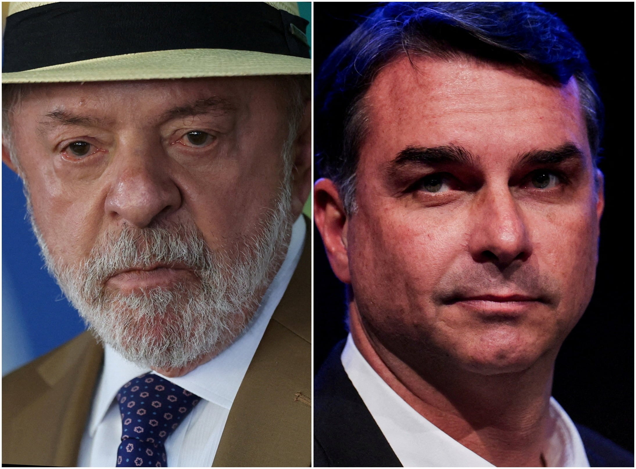 Lula tendrá 5 minutos y 31 segundos por bloque, mientras Flávio Bolsonaro dispondrá de 4 minutos y 20 segundos en la campaña electoral gratuita (REUTERS/Adriano Machado/File Photo)