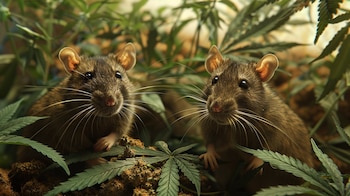 Ratas fueron sorprendidas en las