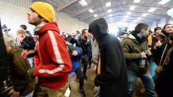 Fiesta clandestina - Año nuevo 2021 - Lieuron Francia