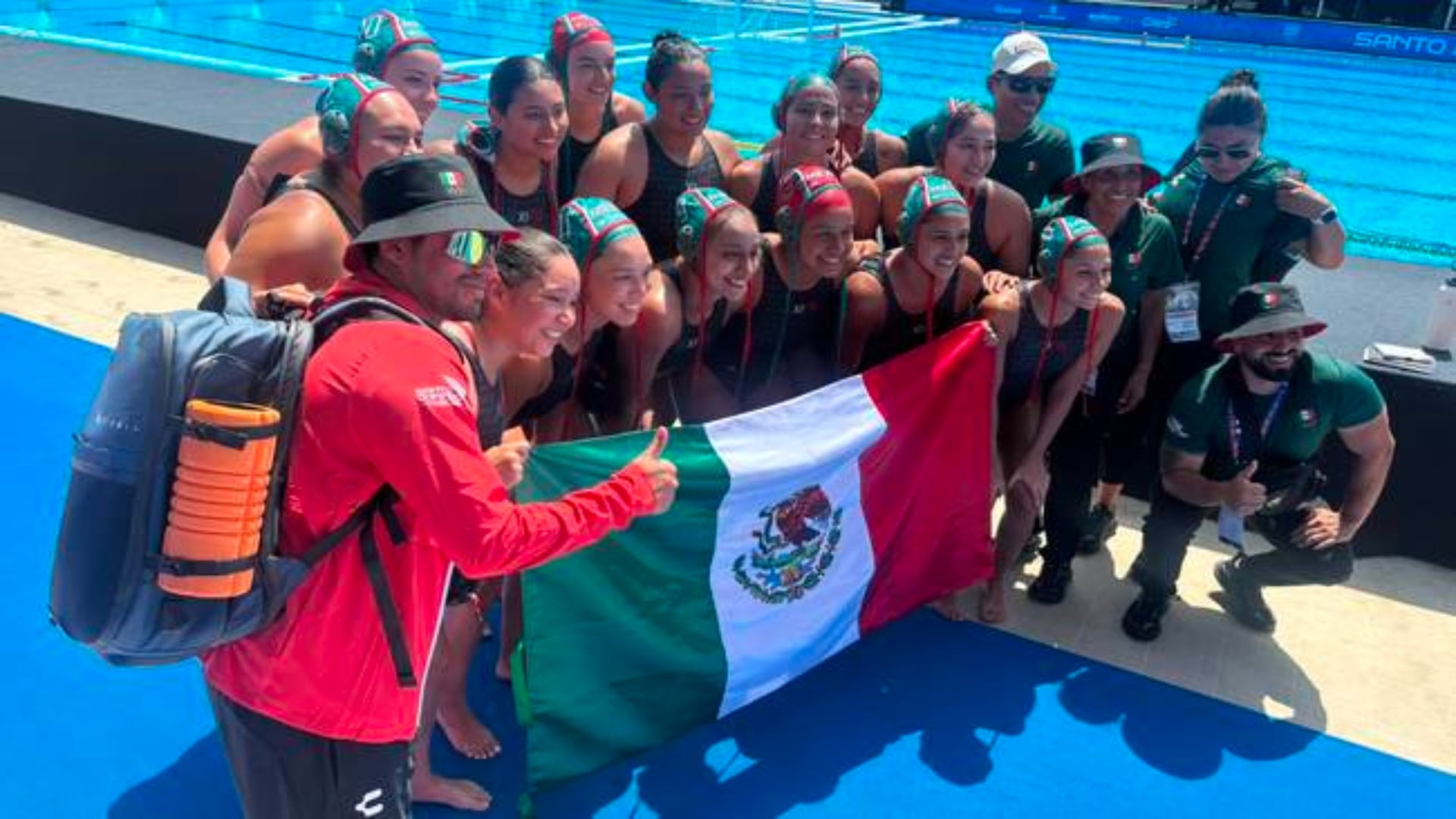México deja escapar ventaja ante Colombia y obtiene plata en polo acuático femenil de Santo Domingo 2026