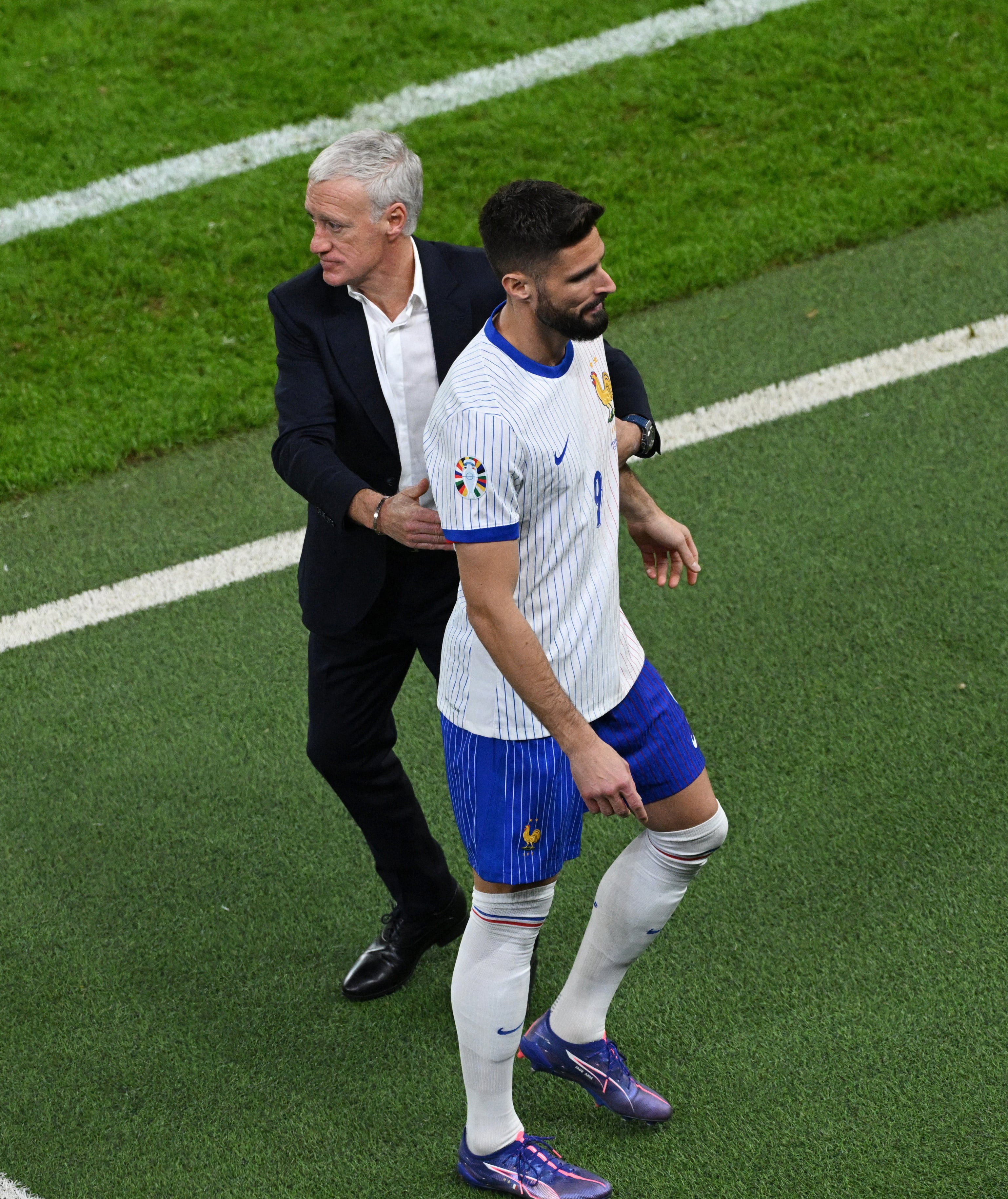 Didier Deschamps, según Giroud, fue clave para Francia al gestionar los egos y roles, logrando el equilibrio necesario para ganar (REUTERS/Annegret Hilse)