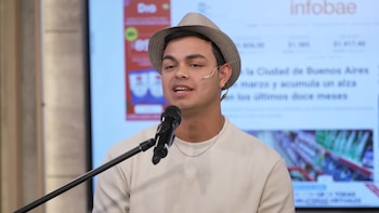 La historia de superación de Samuel Florez: la música refugio para sanar y el sueño de conocer a Abel Pintos