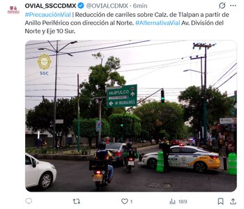 bloqueos 3 de mayo 2026
