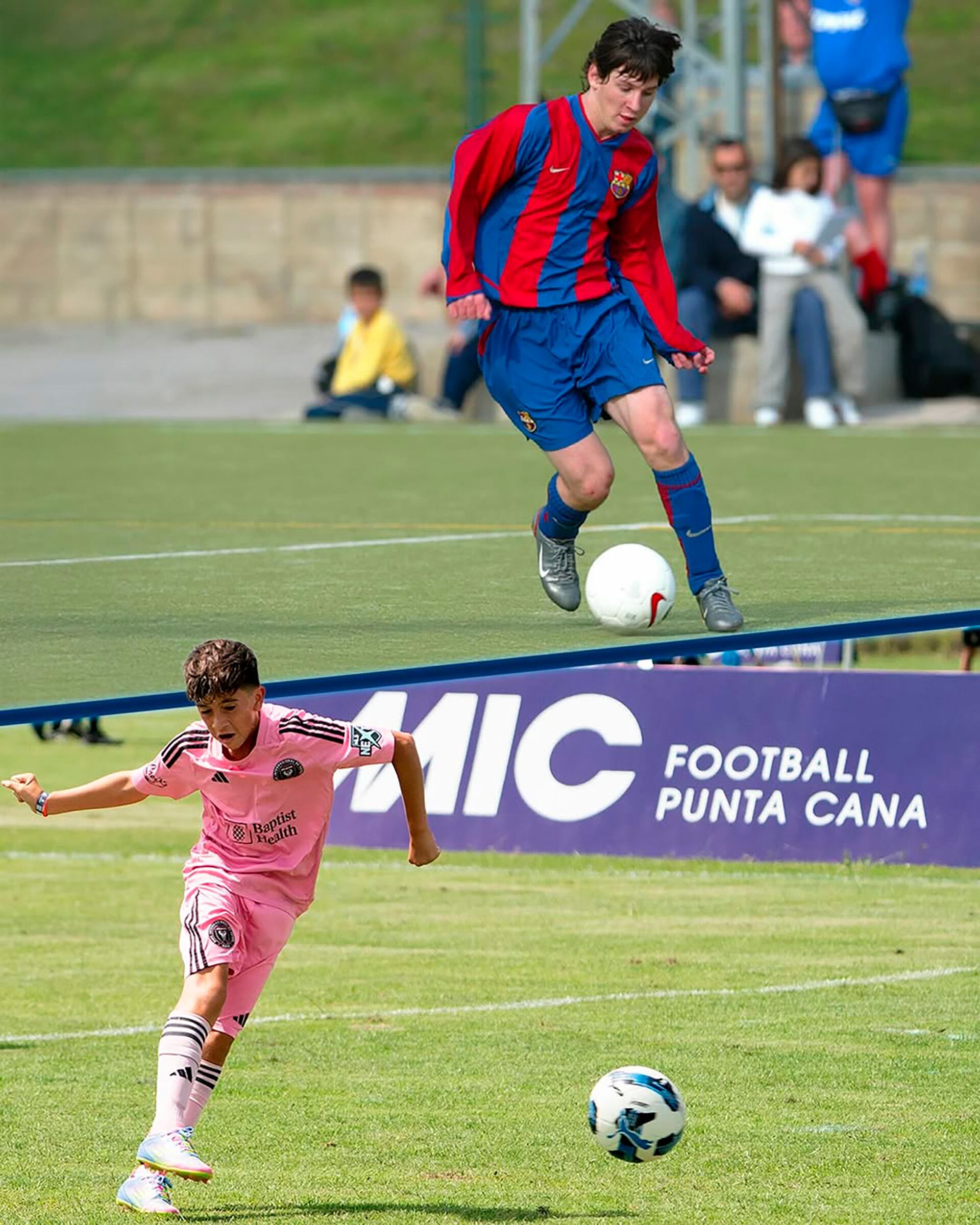 Leo y Thiago participaron del mismo torneo
