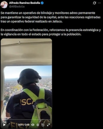 "Se mantiene un operativo de