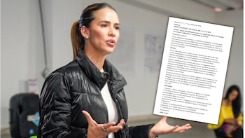 Piden a la Procuraduría investigar a Mafe Carrascal por “expresiones vulgares” que hizo una menor con la que apareció en tarima durante marchas