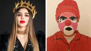 Emma Coronel se habría inspirado en el autorretrato de 'El Vicentillo' para la foto de la corona