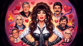 Uno por uno, todos los amores de Moria: pasiones y dolores de una diva popular
