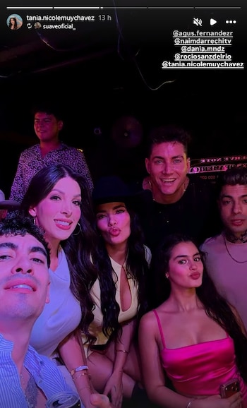 Tania Nicole en la fiesta del Abelito (Instagram/@tania.nicolemuychavez)