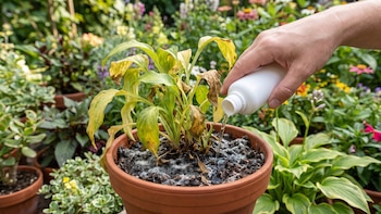 Ni más ni menos agua: el agua oxigenada puede salvar tus plantas a punto de morir