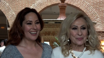 Rosa Benito sorprendida por los