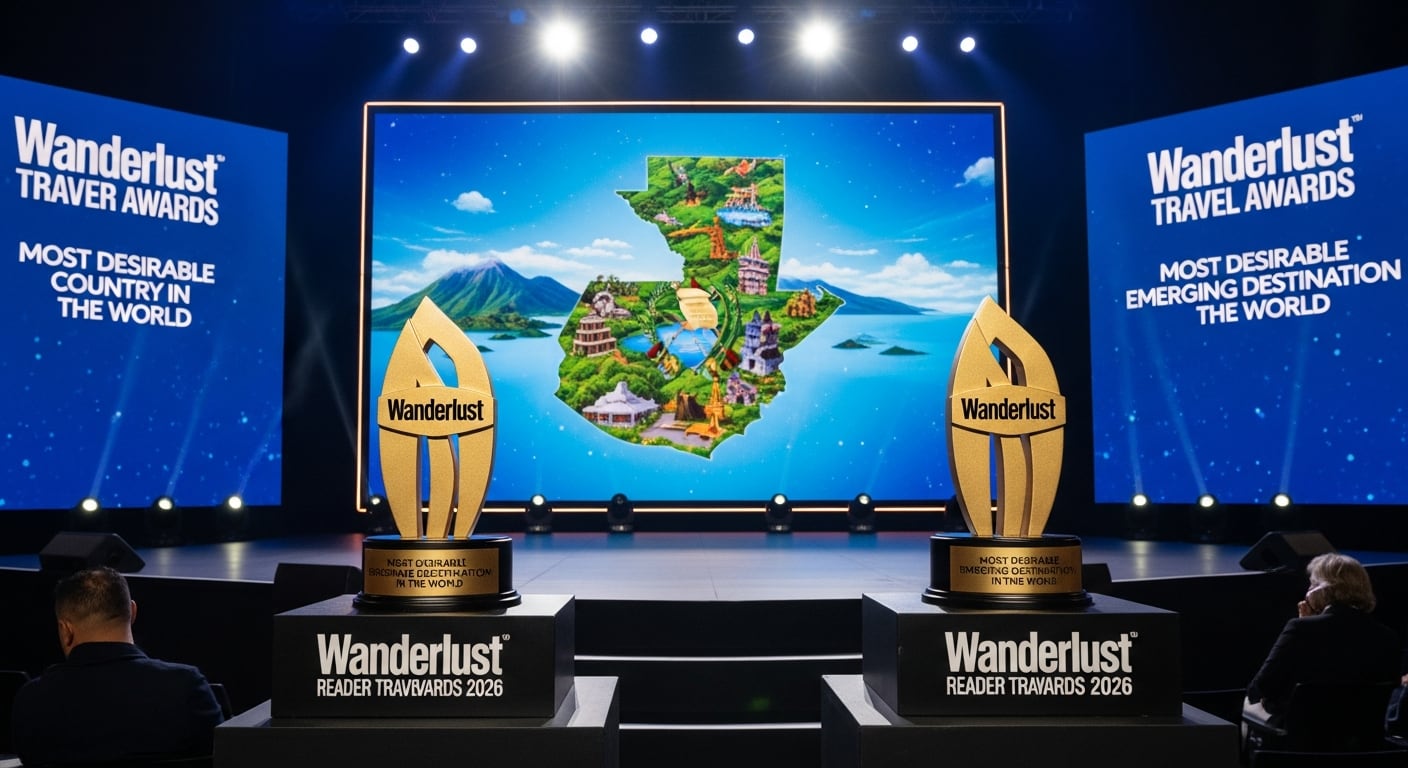 Guatemala fue nominada a los premios Wanderlust 2026 en dos categorías internacionales