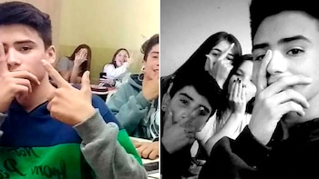 Dos fotos de Danilo, Gonzalo,