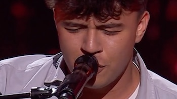 Rafa, durante las audiciones a