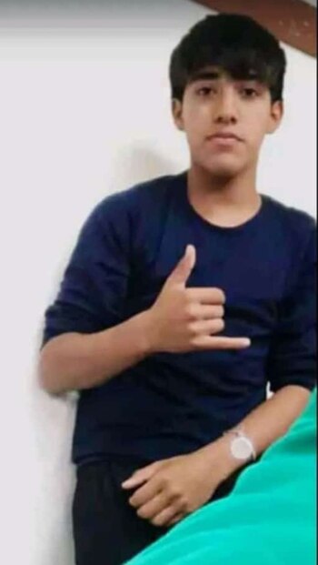 El menor vivía en el