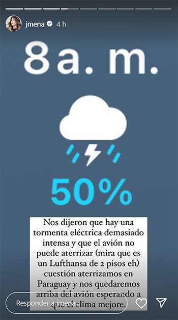 La cantante le explicó a