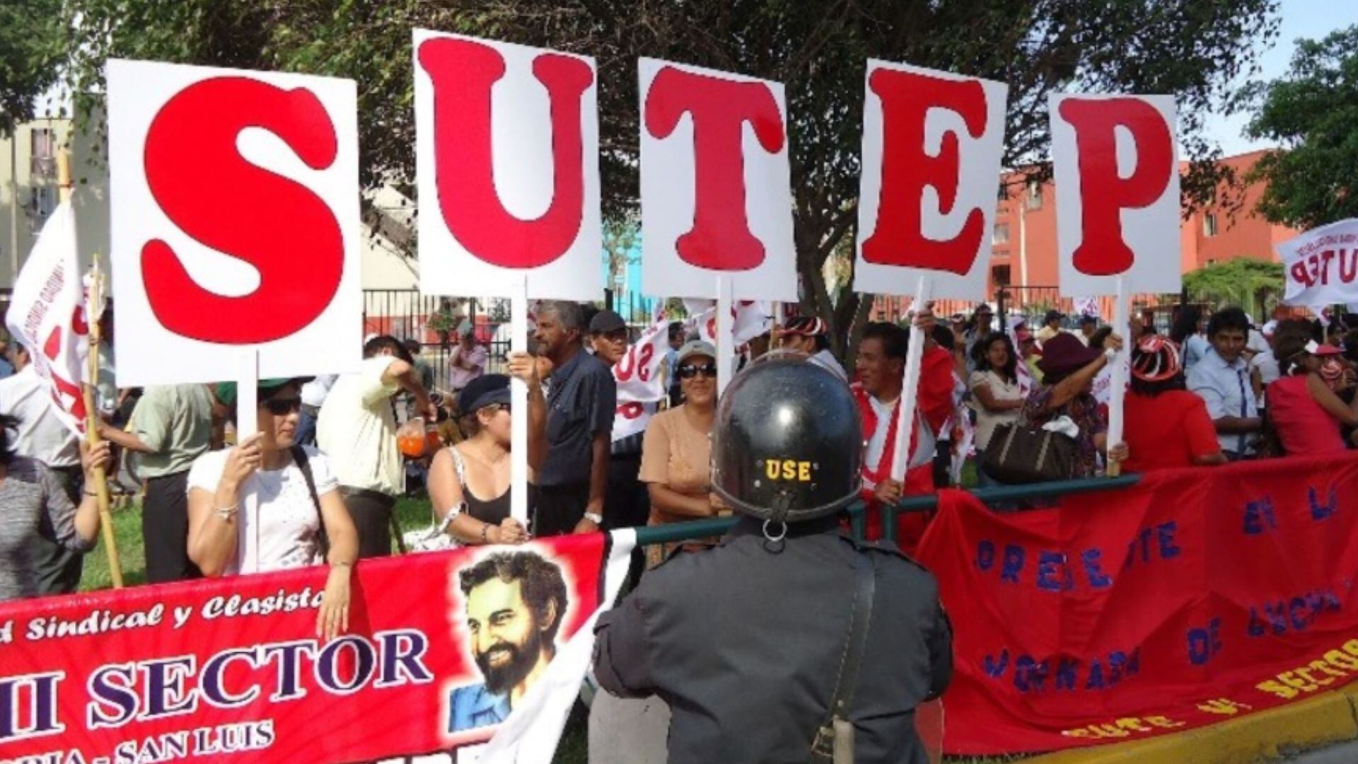 SUTEP plantea un paro nacional en octubre por reclamos del sector educativo